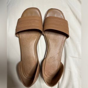 Madewell sandals, light tan. Size 9.